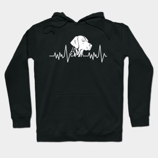 German Shorthaired Pointer Heartbeat Hoodie